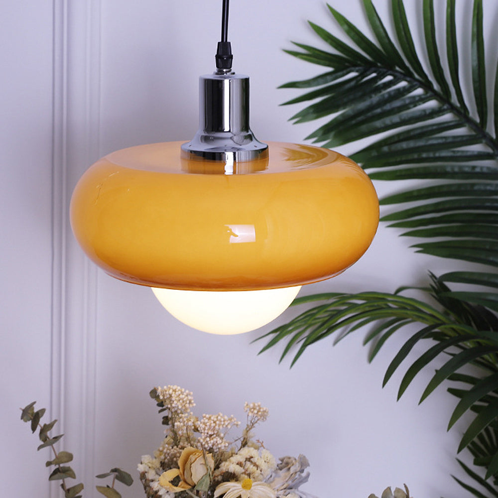 CaféLinéa – Suspension LED Design Moderne Brun pour Salon