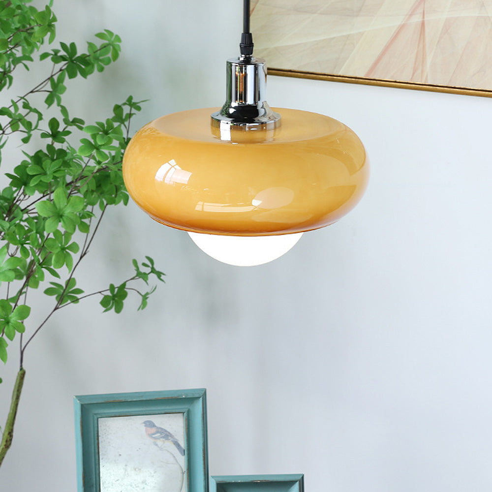 CaféLinéa – Suspension LED Design Moderne Brun pour Salon