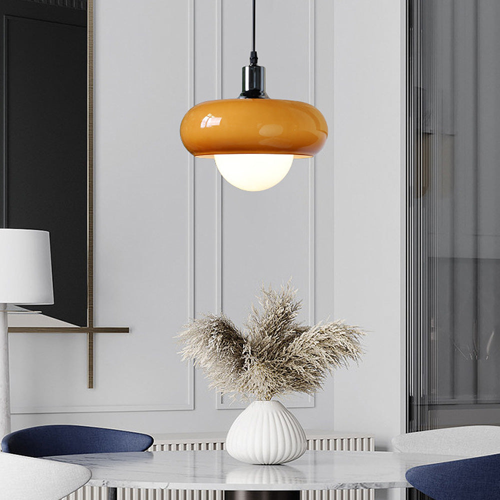 CaféLinéa – Suspension LED Design Moderne Brun pour Salon