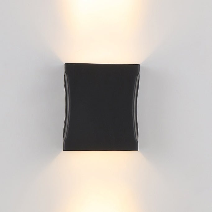 Applique murale LED extérieure design moderne lumière blanche chaude étanche jardin terrasse