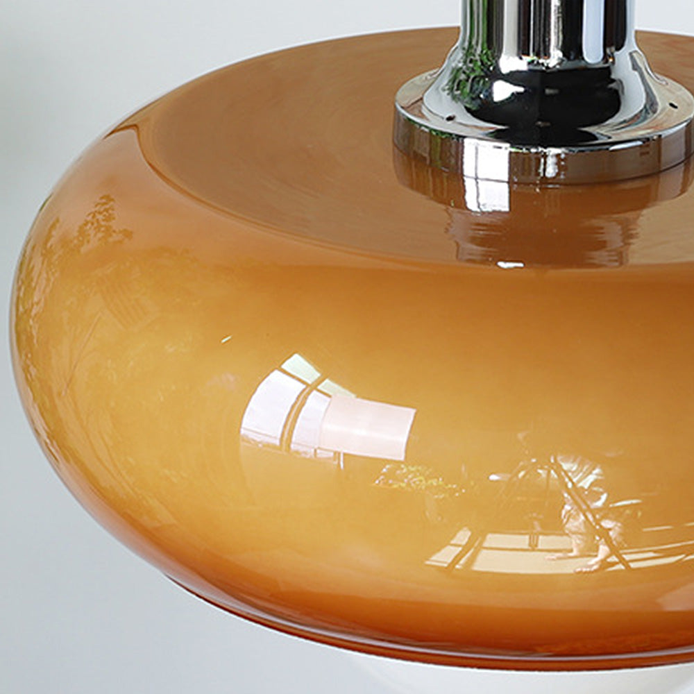 CaféLinéa – Suspension LED Design Moderne Brun pour Salon
