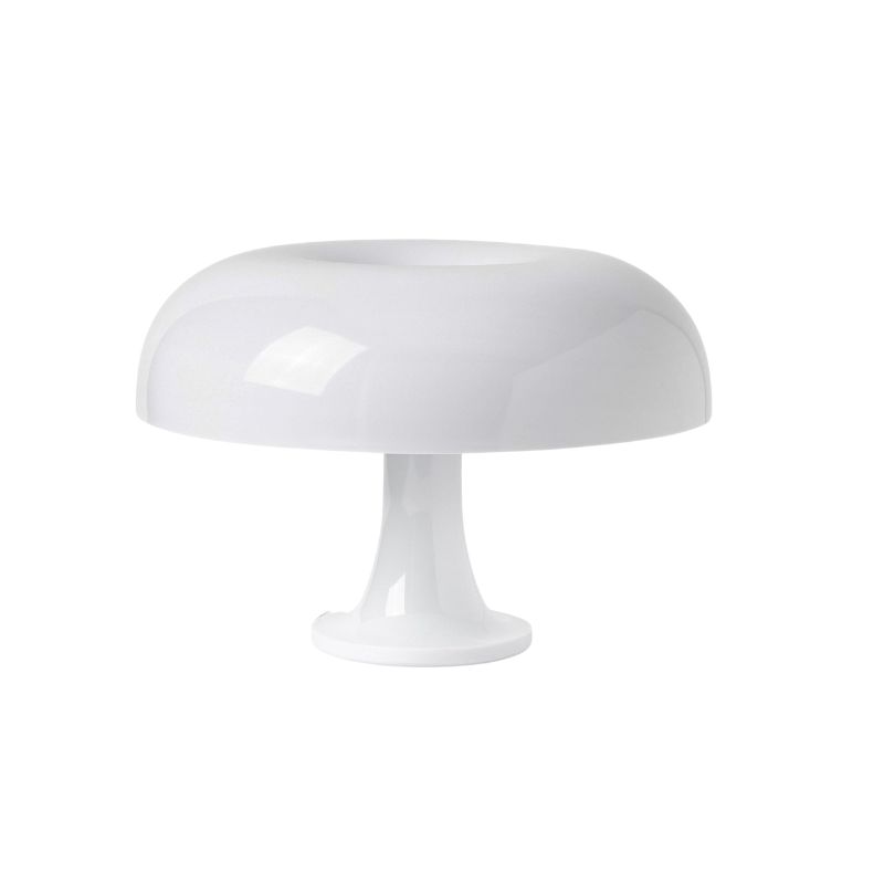MushLight Lampe de Table Vintage – Champignon, Blanc, Intérieur