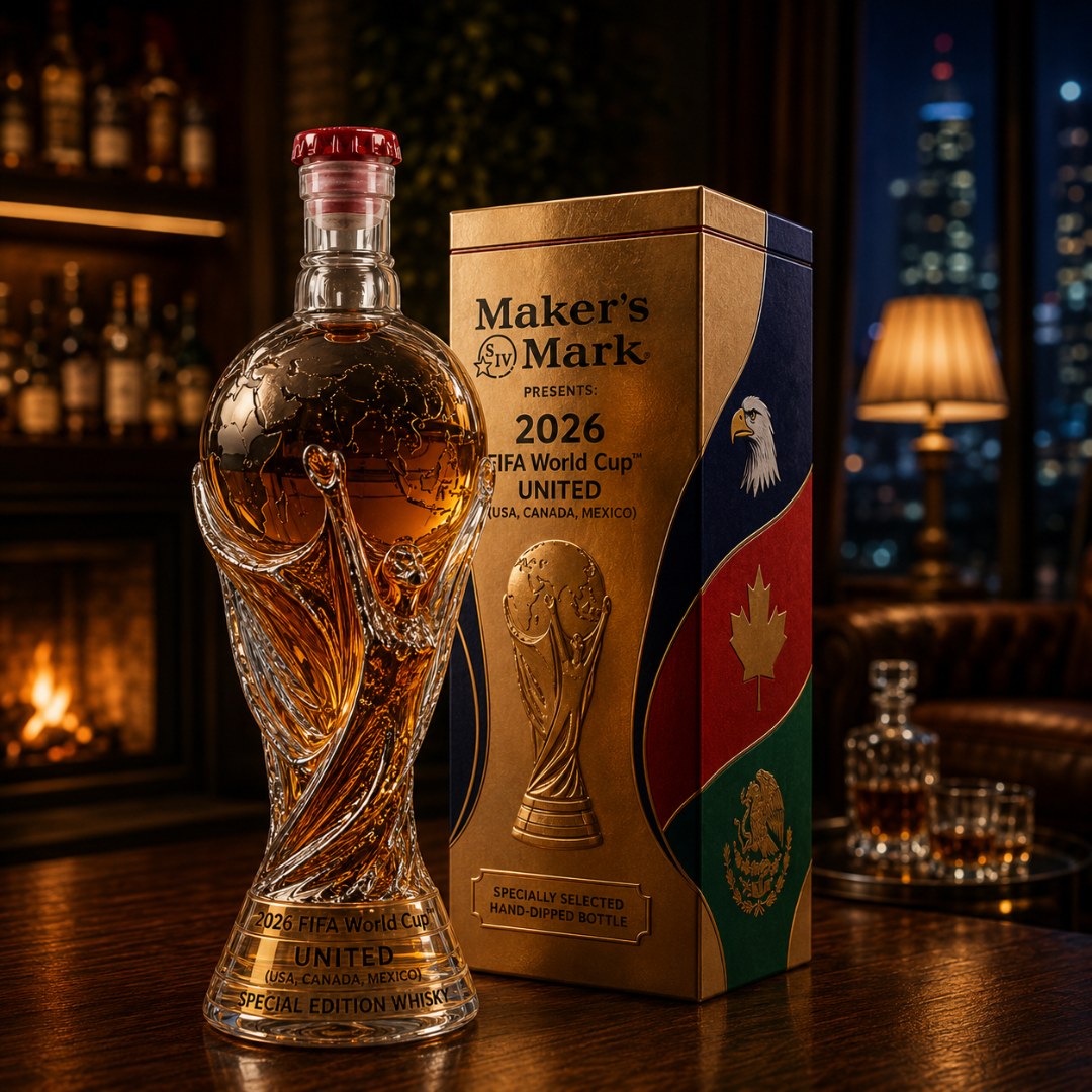 Bouteille de Whisky - Édition Coupe du Monde 2026