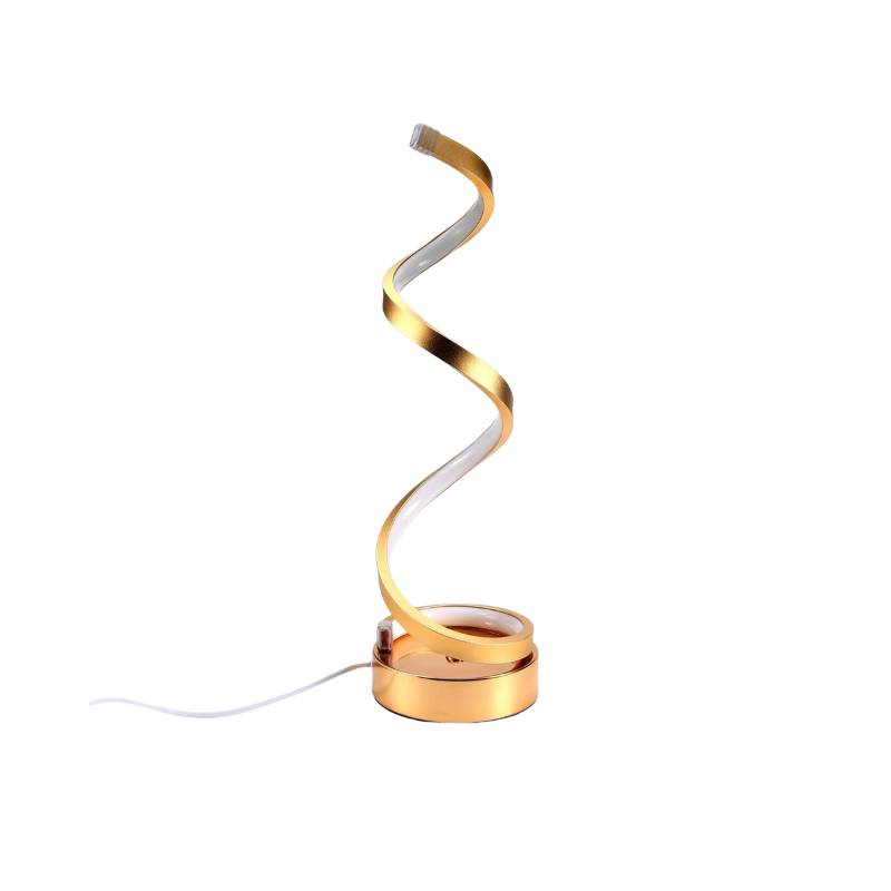 LunaGlow – Lampe de table LED chaude pour salon, blanc