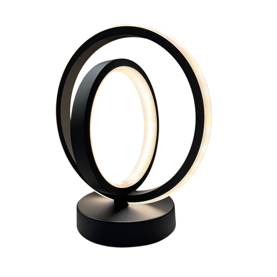 LumiRise – Lampe de table LED USB moderne et dimmable