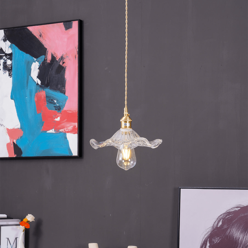 Tropical Bloom I Suspension Lumineuse