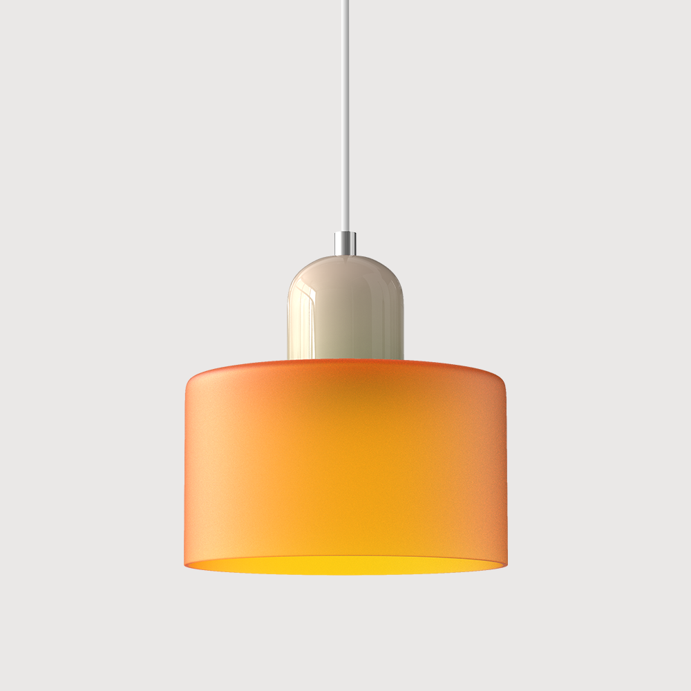 Lumisio – Suspension en Verre Style Bauhaus, Créative, Salon