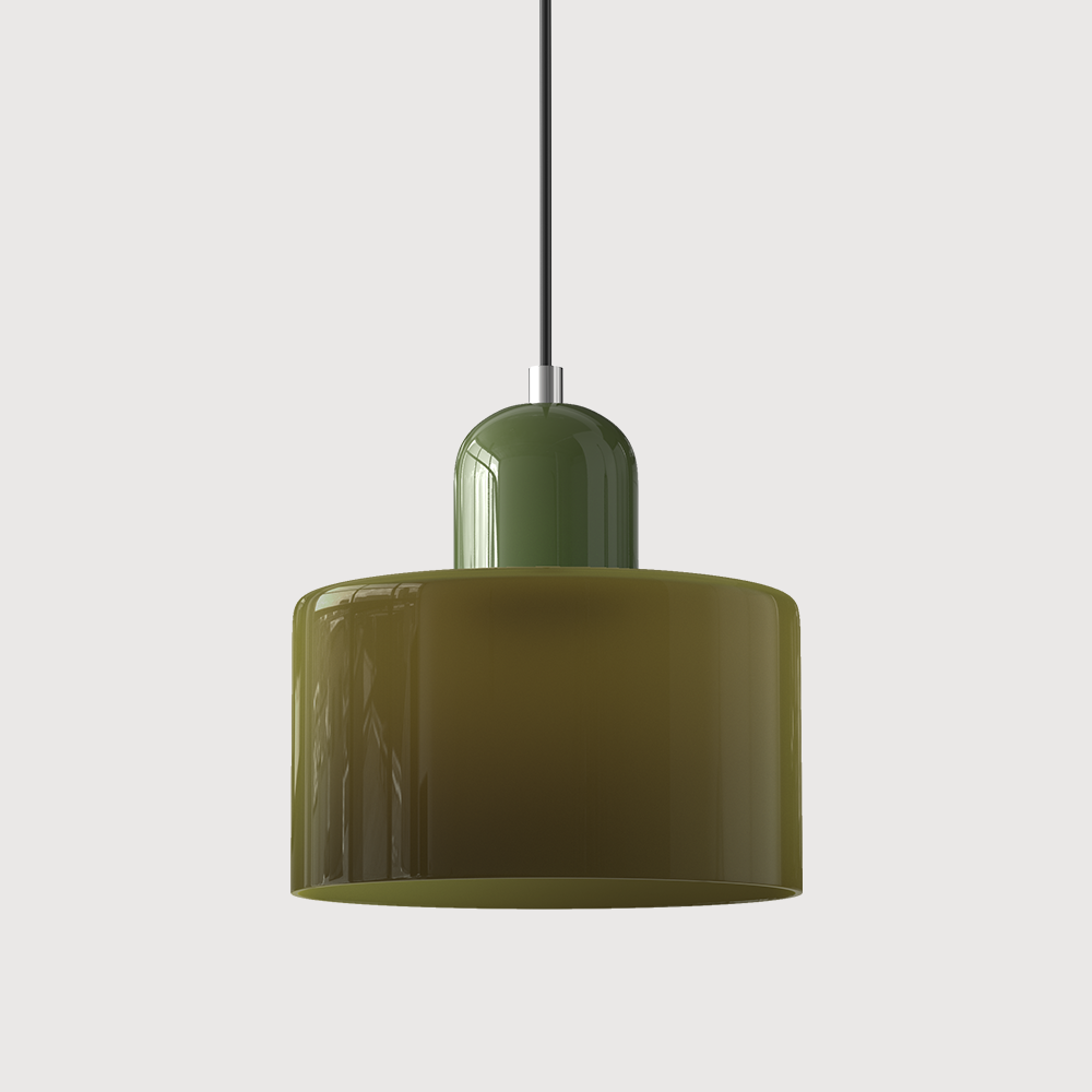 Lumisio – Suspension en Verre Style Bauhaus, Créative, Salon