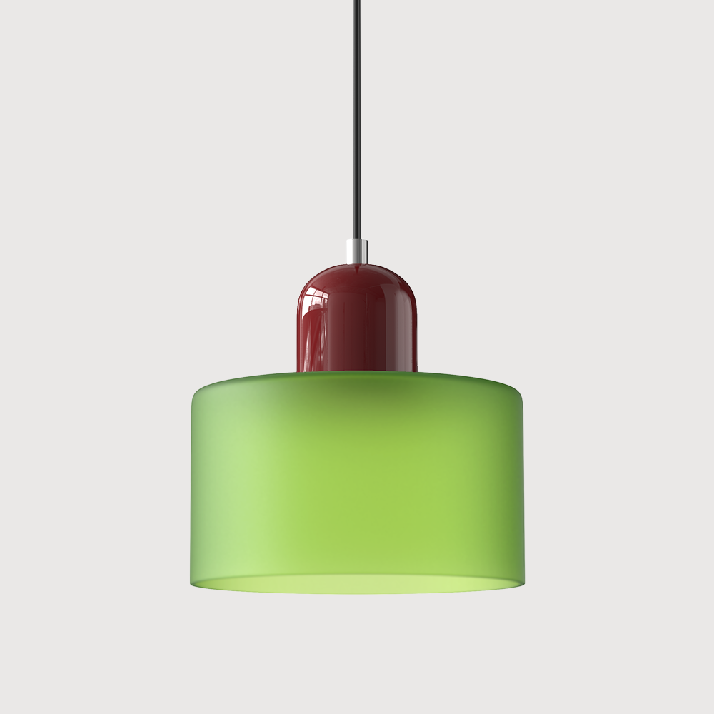 Lumisio – Suspension en Verre Style Bauhaus, Créative, Salon