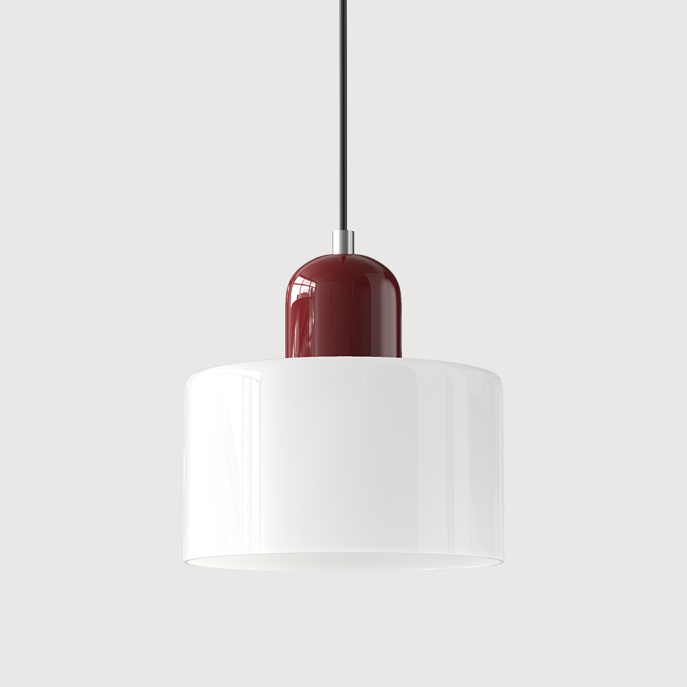 Lumisio – Suspension en Verre Style Bauhaus, Créative, Salon