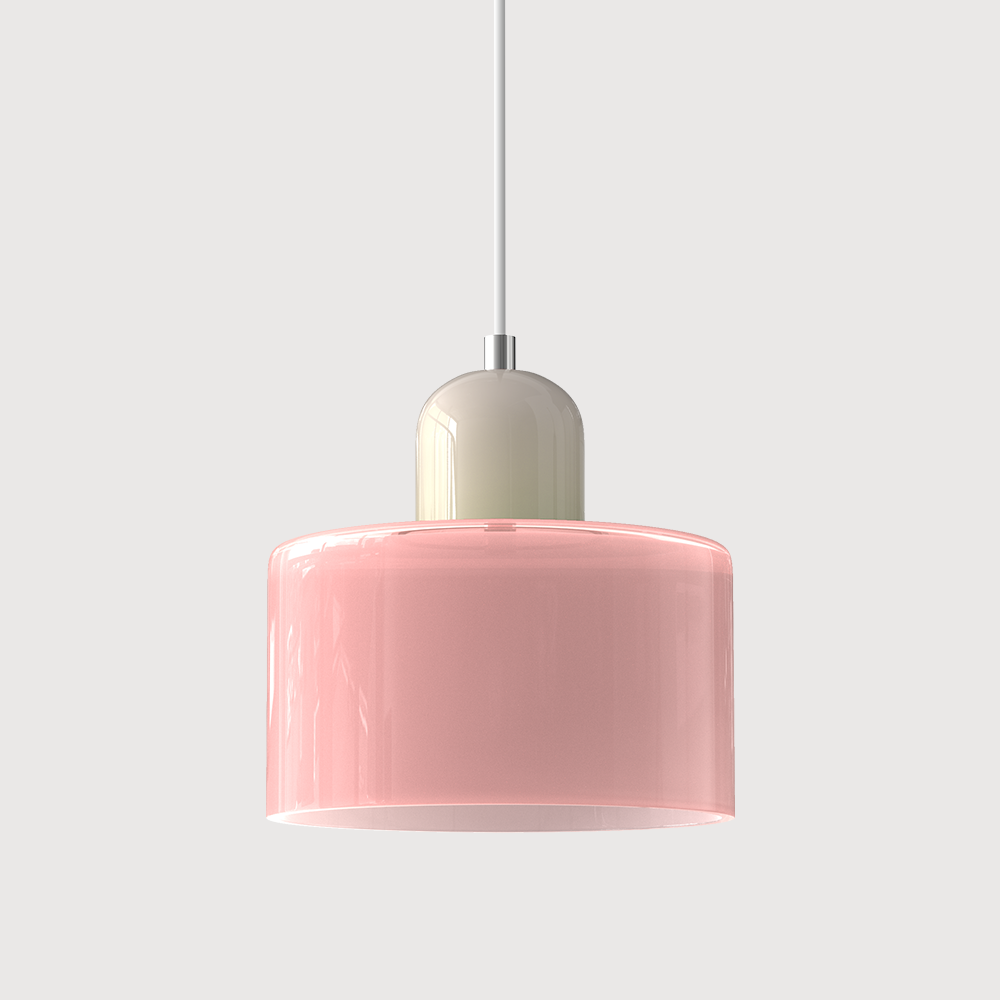 Lumisio – Suspension en Verre Style Bauhaus, Créative, Salon