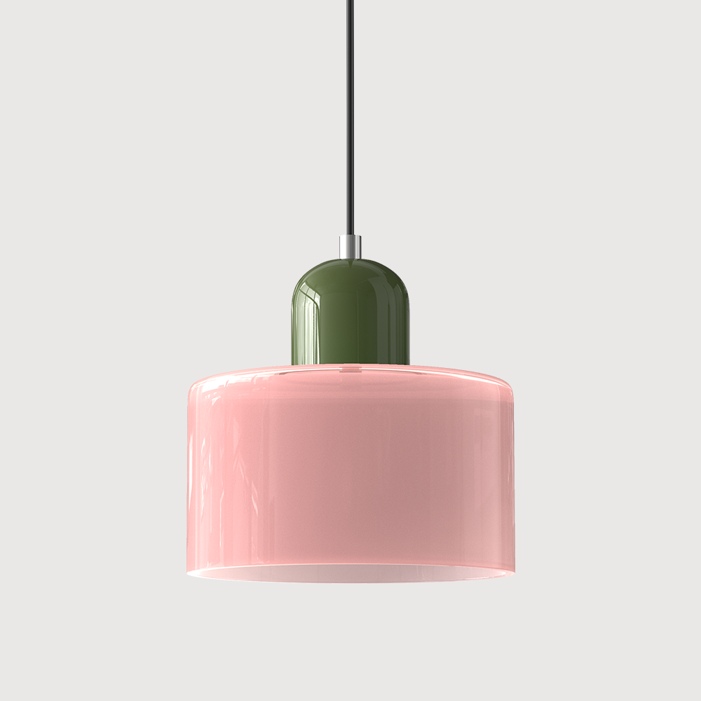 Lumisio – Suspension en Verre Style Bauhaus, Créative, Salon