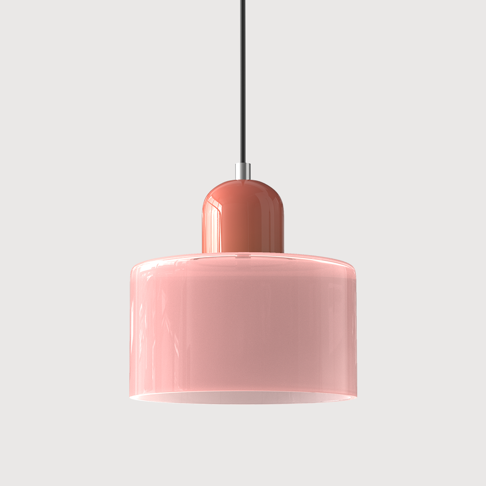 Lumisio – Suspension en Verre Style Bauhaus, Créative, Salon