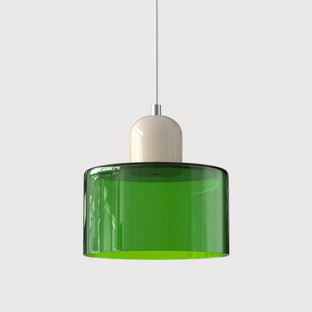 Lumisio – Suspension en Verre Style Bauhaus, Créative, Salon