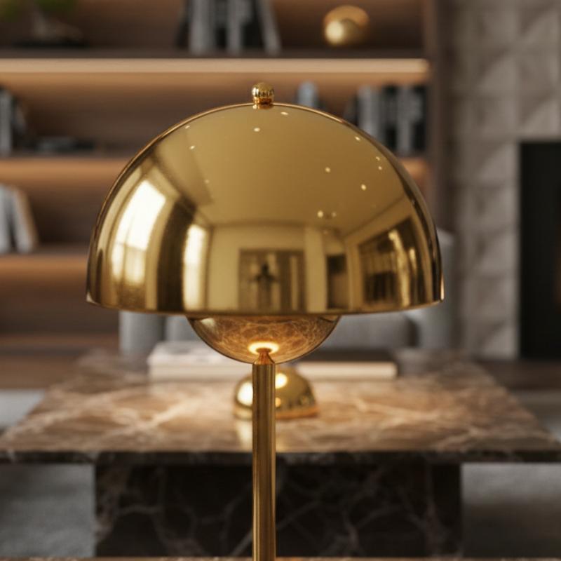 Fleuréa – Lampe LED de Table Rechargeable à Intensité Réglable