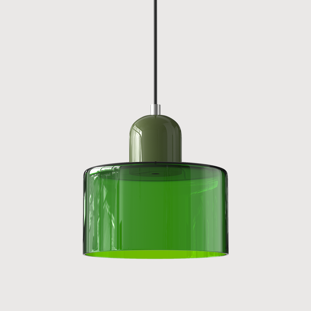 Lumisio – Suspension en Verre Style Bauhaus, Créative, Salon