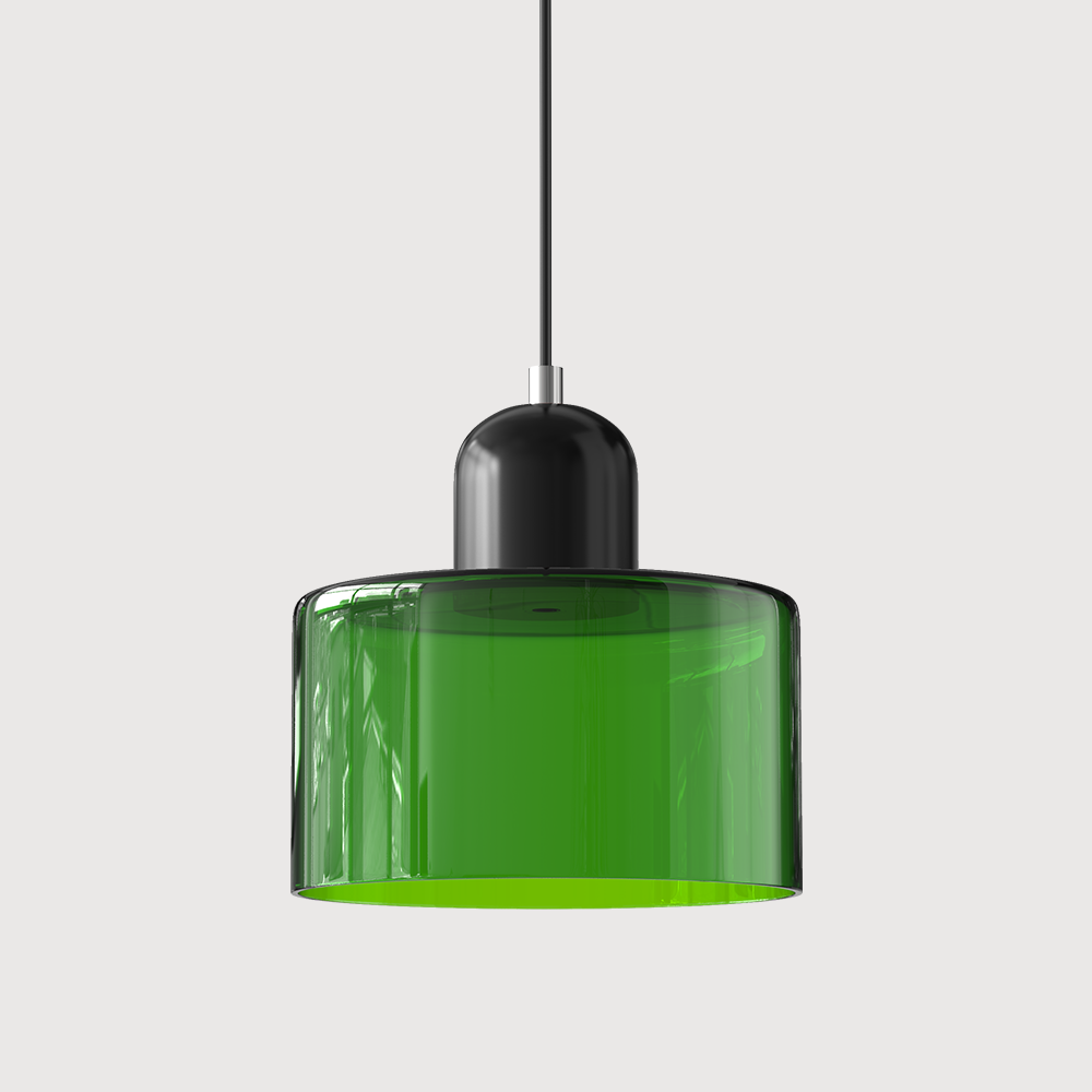Lumisio – Suspension en Verre Style Bauhaus, Créative, Salon