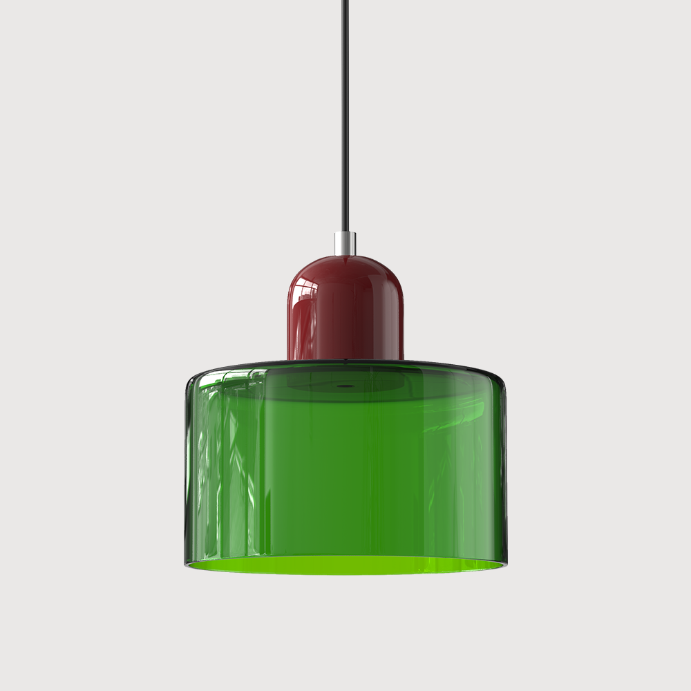 Lumisio – Suspension en Verre Style Bauhaus, Créative, Salon