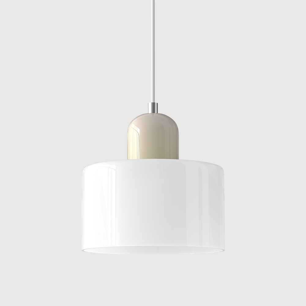 Lumisio – Suspension en Verre Style Bauhaus, Créative, Salon
