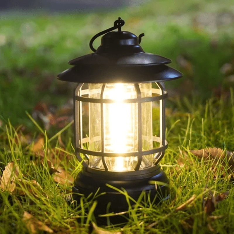 RetroLight – Lampe de camping vintage portable