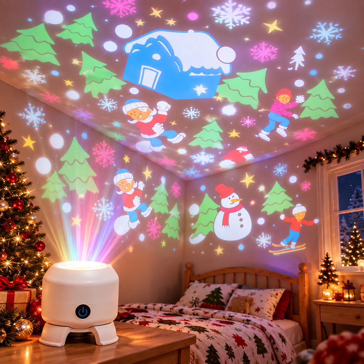 Projecteur de Noël pour Décoration Intérieure