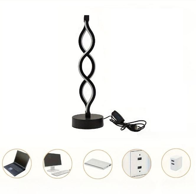 SilverWave – Lampe LED de bureau en aluminium dimmable