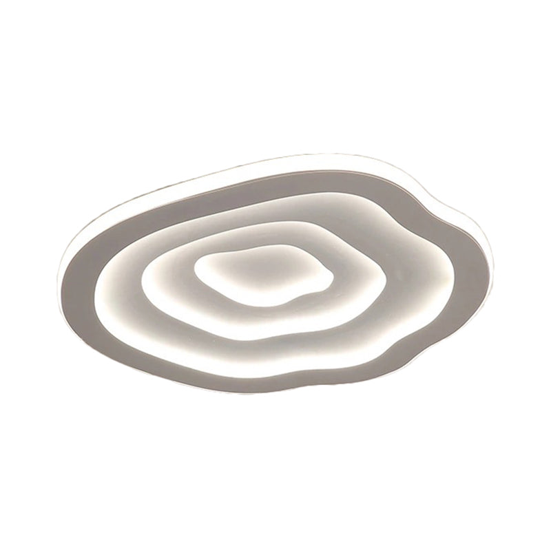 Plafonnier LED en Acrylique en Spirale – Lumière Chaude/Blanche pour Intérieurs Modernes