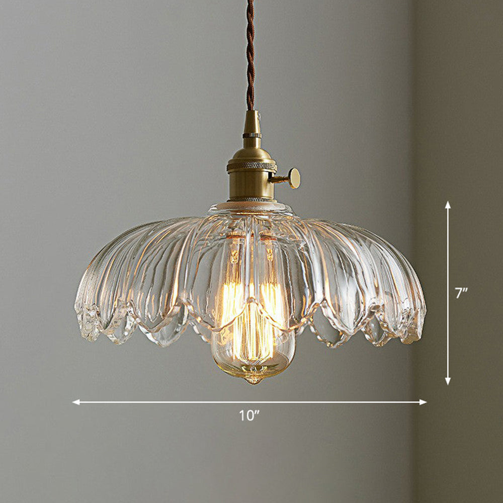 Florina – Suspension Vintage en Forme de Fleurs, Salon, Rose