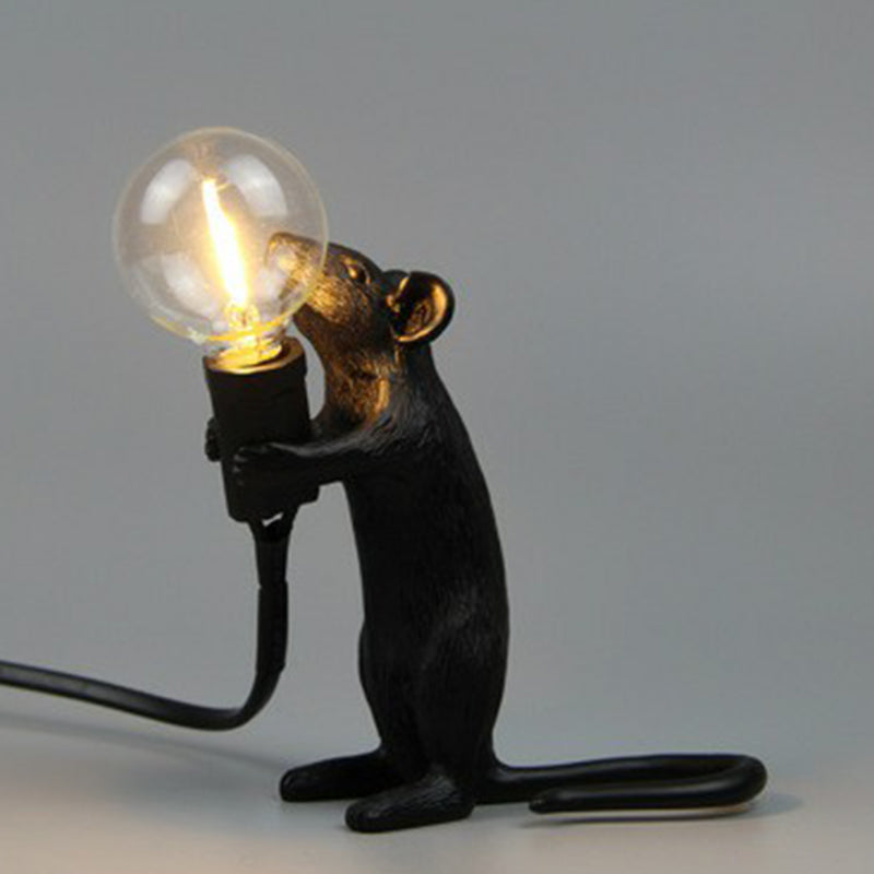 MouseCharm – Lampe de Nuit Art Déco Ludique avec Socle en Forme de Souris