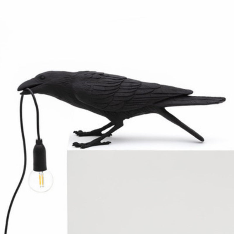 AvianGlow – Lampe de Table Artistique en Résine pour Chambre