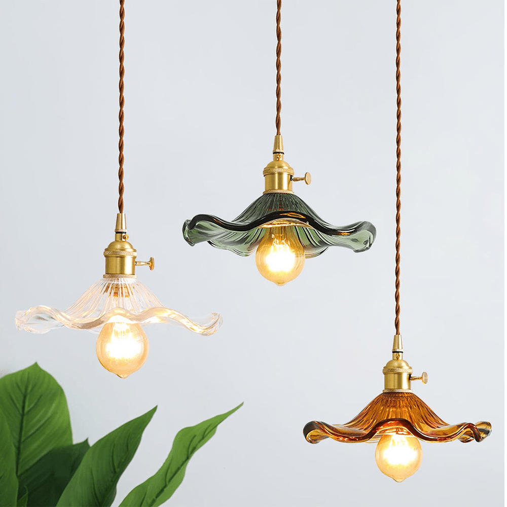 Tropical Bloom I Suspension Lumineuse