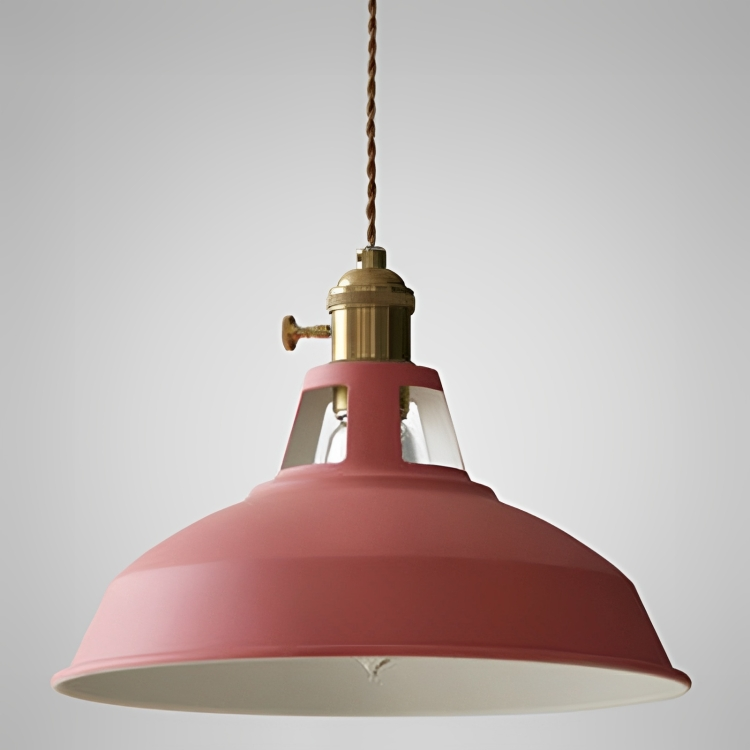 Suspension Vintage Métal 1-Lumière pour Restaurant Moderne