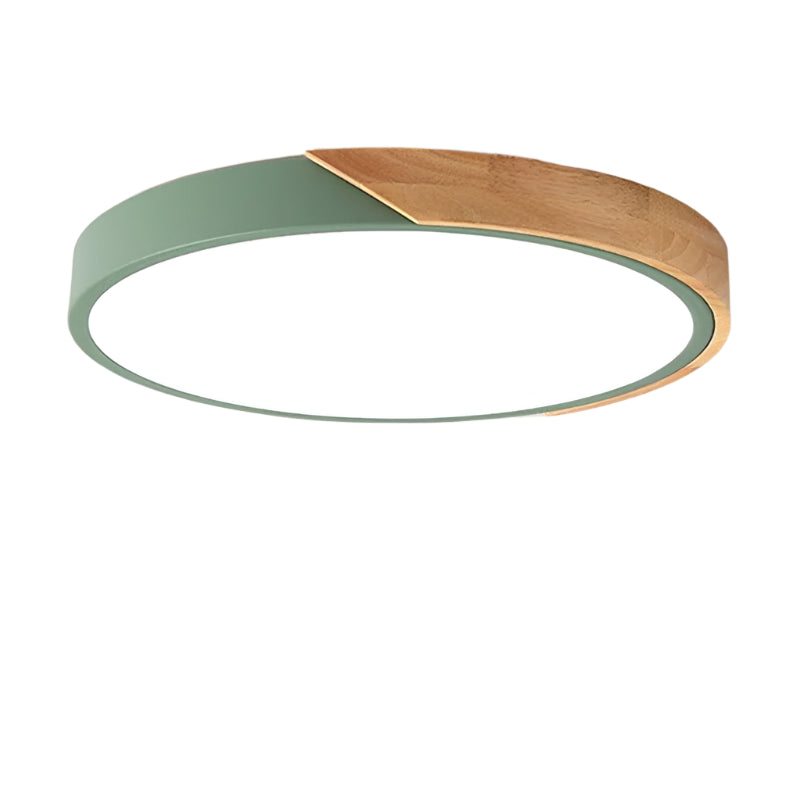 Averia – Plafonnier LED Rond Moderne Finition Blanc Salon