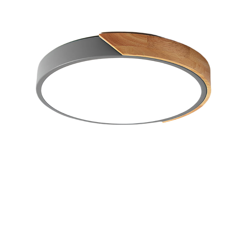Averia – Plafonnier LED Rond Moderne Finition Blanc Salon