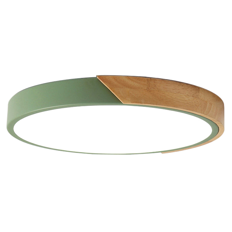 Averia – Plafonnier LED Rond Moderne Finition Blanc Salon