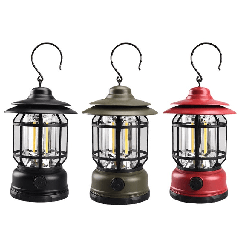 RetroLight – Lampe de camping vintage portable