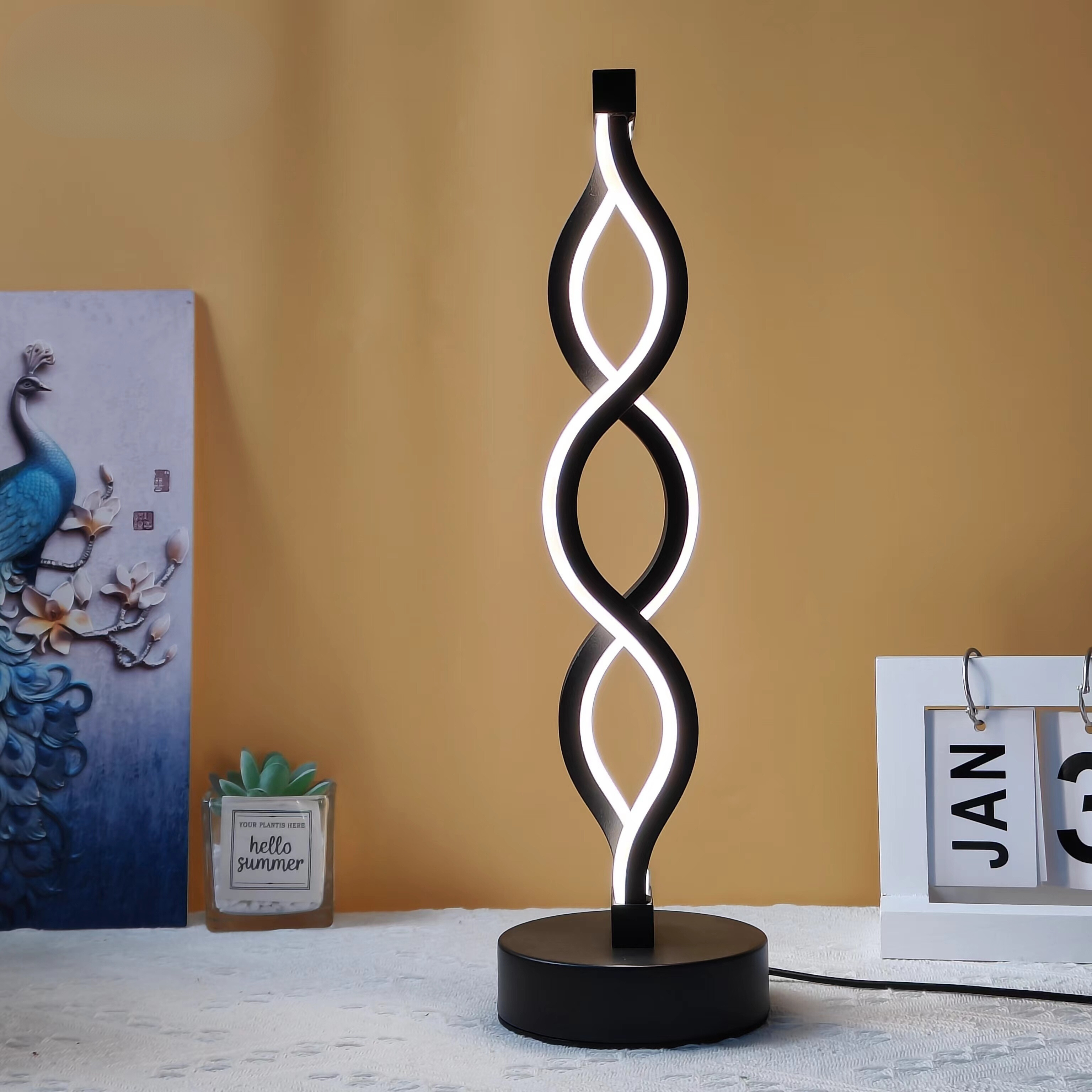 SilverWave – Lampe LED de bureau en aluminium dimmable