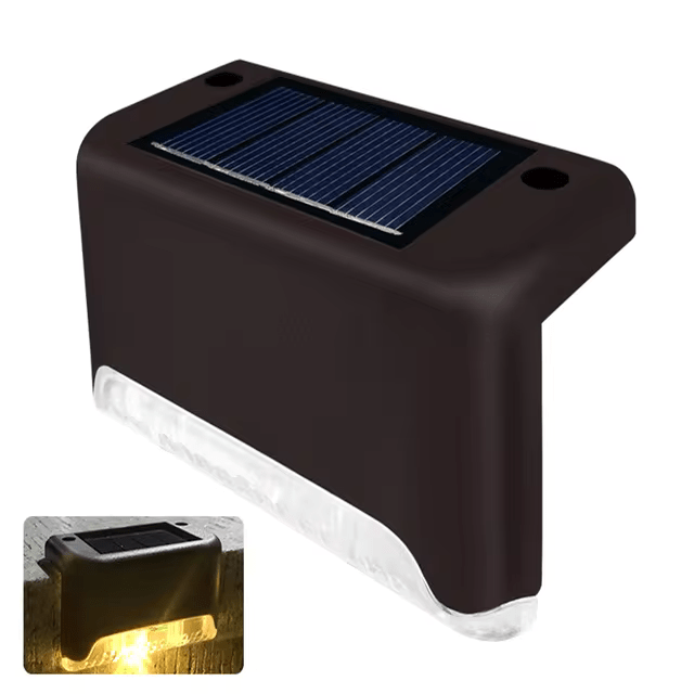 (Lot de 5) SolarLume Lampe de Jardin Solaire LED – Blanc Chaud, Terrasse & Extérieur
