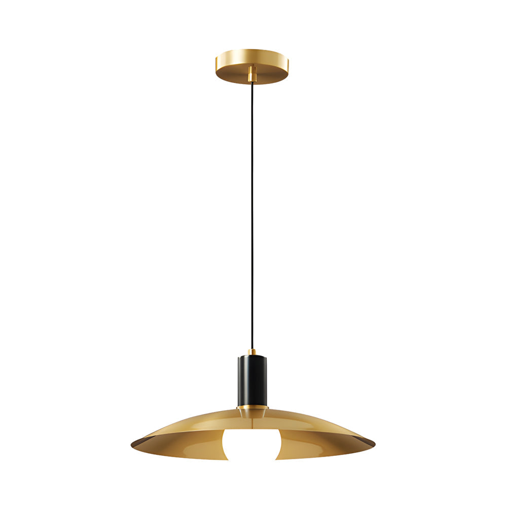Lumiéra – Suspension LED Vintage Élégante Laiton Salon