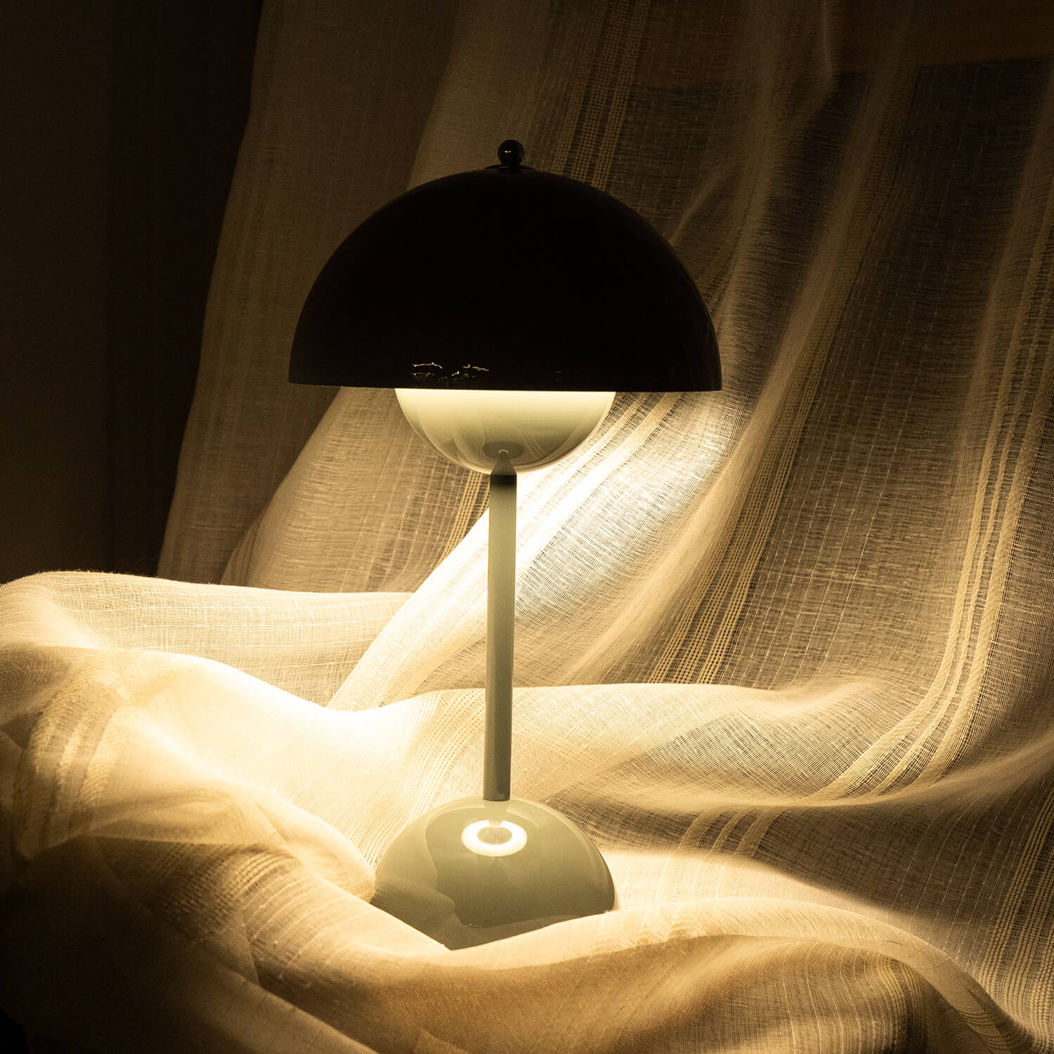BruleeShine – Lampe de table LED sans fil et étanche