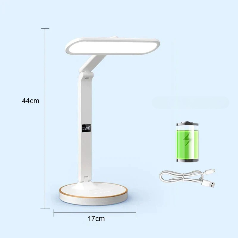 ChronoLight – Lampe de bureau LED avec horloge et éclairage économe