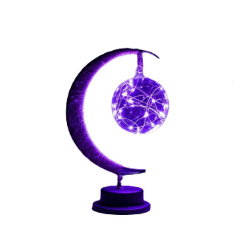 LunaSphere - Lampe LED en forme de lune pour une lumière envoûtante et magique