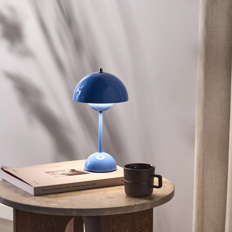 Fleuréa – Lampe LED de Table Rechargeable à Intensité Réglable
