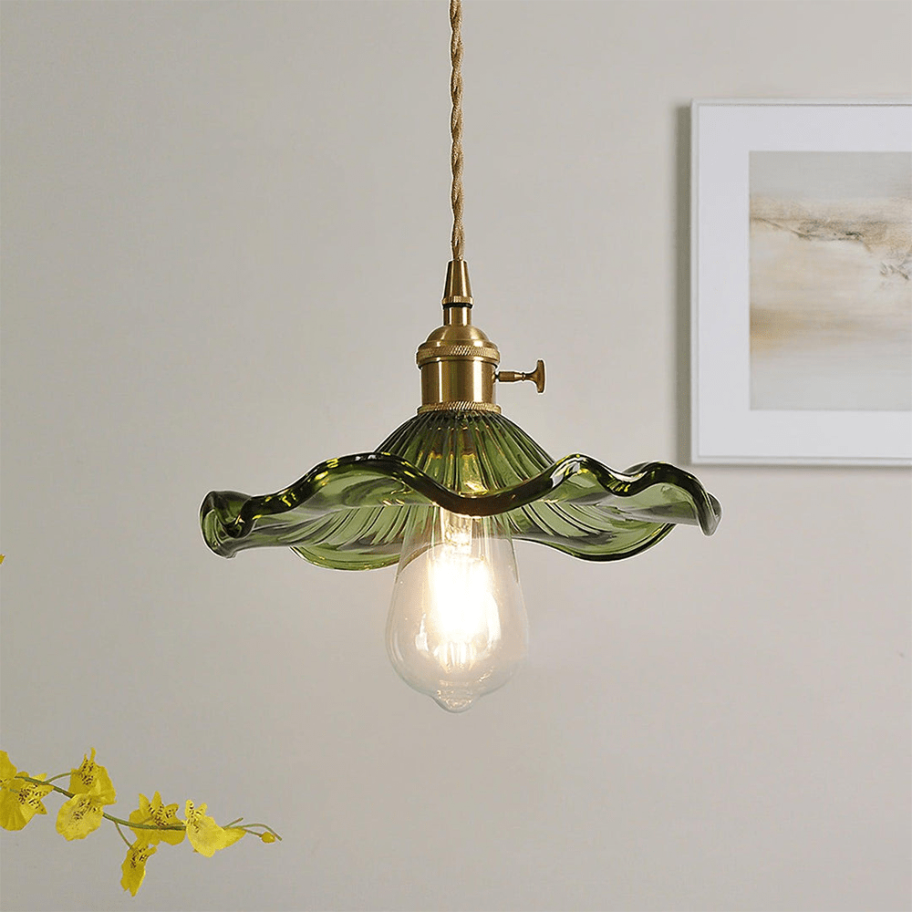 Tropical Bloom I Suspension Lumineuse