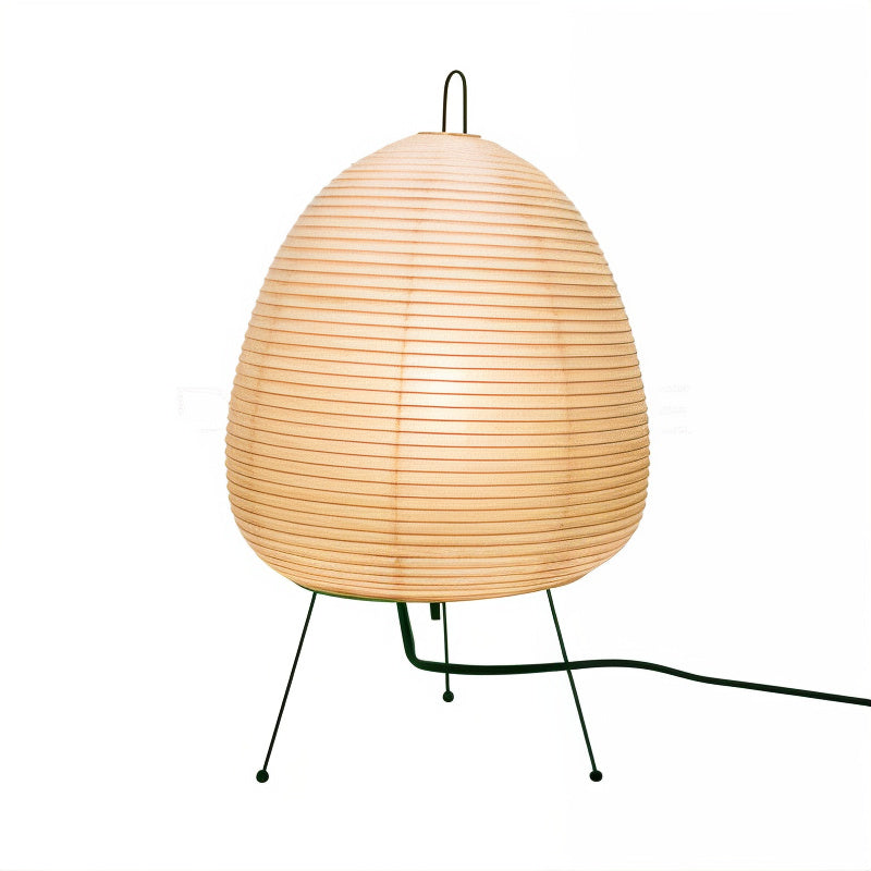 ZenLicht – Lampe de table japonaise en papier de riz