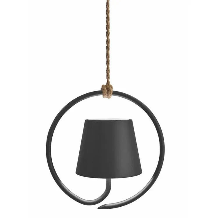 Luminara – Suspension Moderne, Design Minimaliste, Salon, Noir