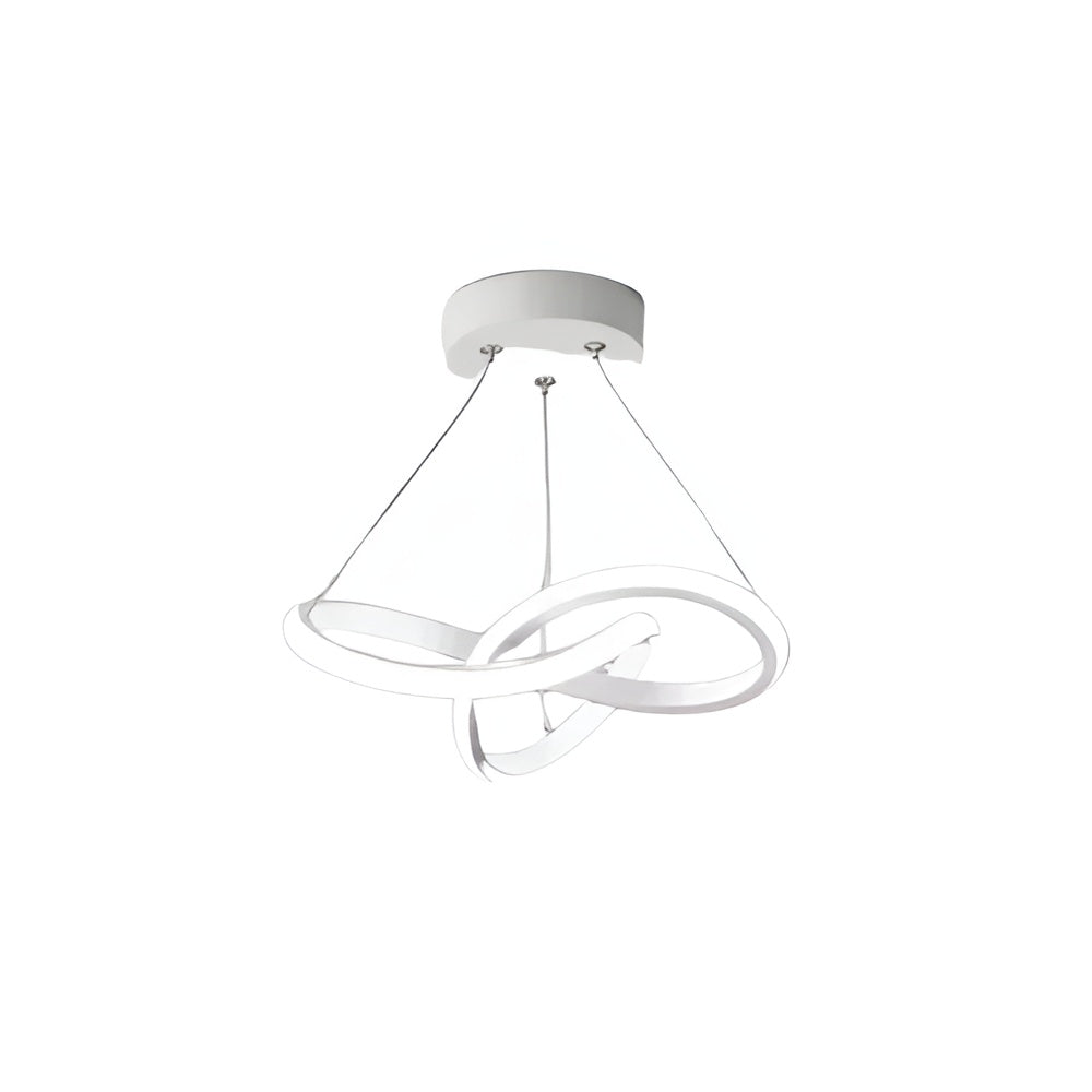 LumiCeleste – Lustre LED Luxe Aluminium/Acier Salon