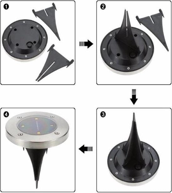 Lampes de Jardin Solaires LED – Étanchéité IP65