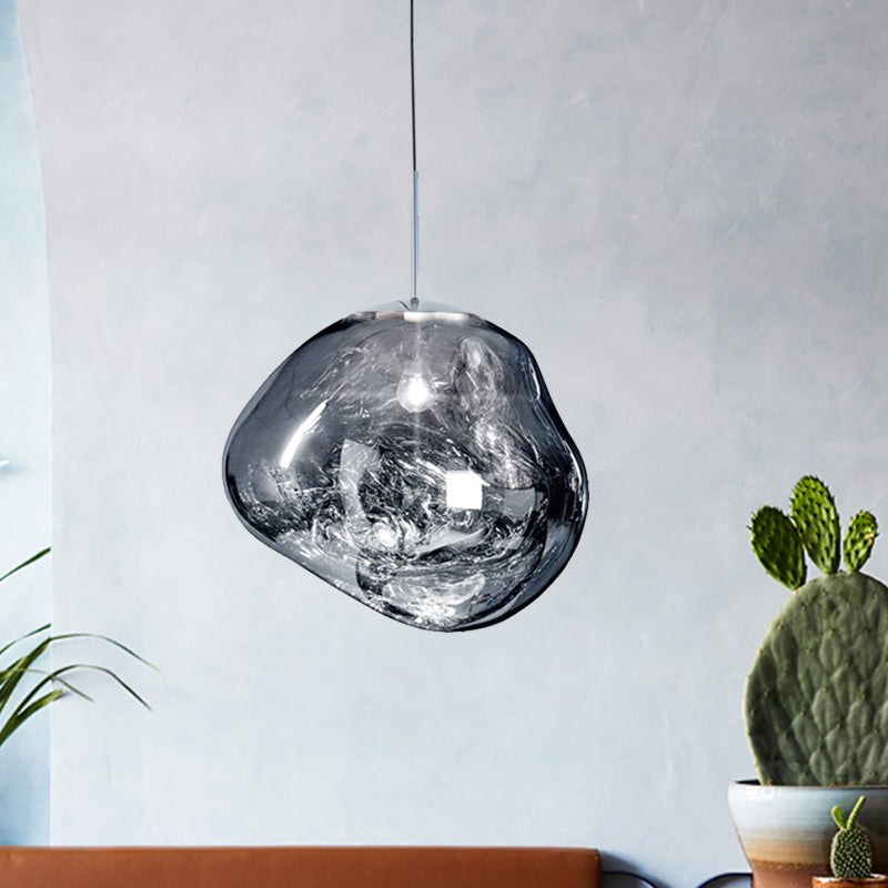 Aurélis – Suspension Verre Élégante Design Moderne Blanc Salon