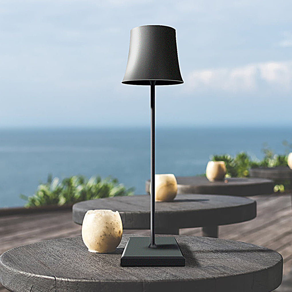 LumaGlow I Lampe de Table Sans Fil Dimmable – Rechargeable via USB, Design Moderne